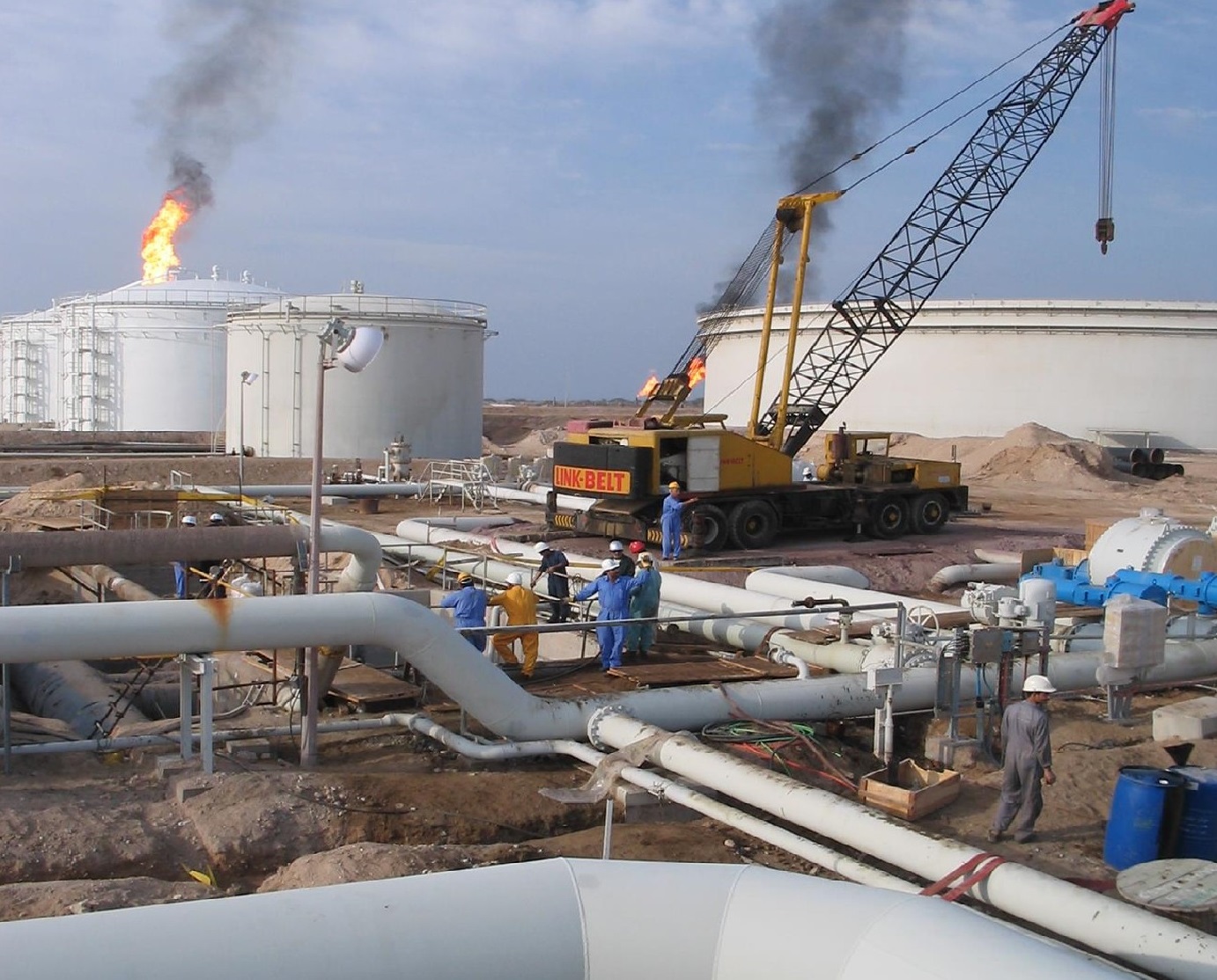 پروژه های EPC در زمینه فرآوری و ذخیره نفت خام 